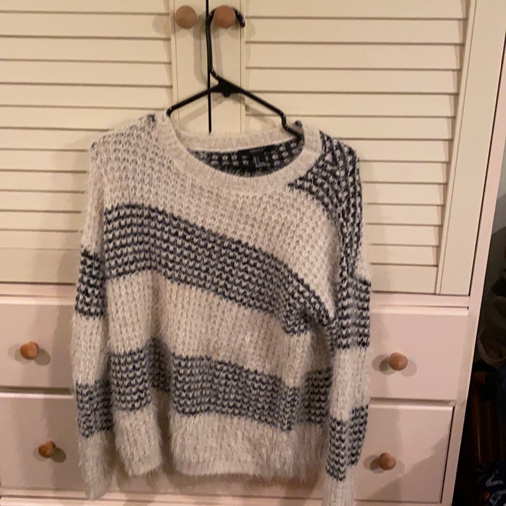 Forever 21 fuzzy sweater